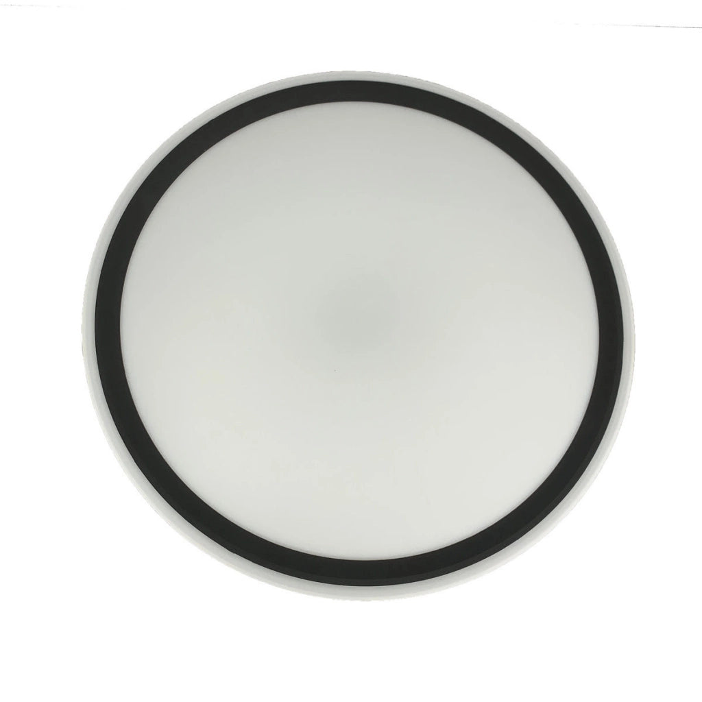 Plafoniera LED Vegas 30cm 18W nera 4000K IP54 Light Prestige
