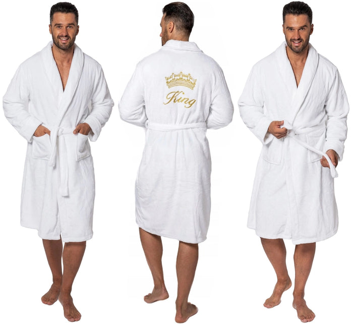 Accappatoio Men King White S/m