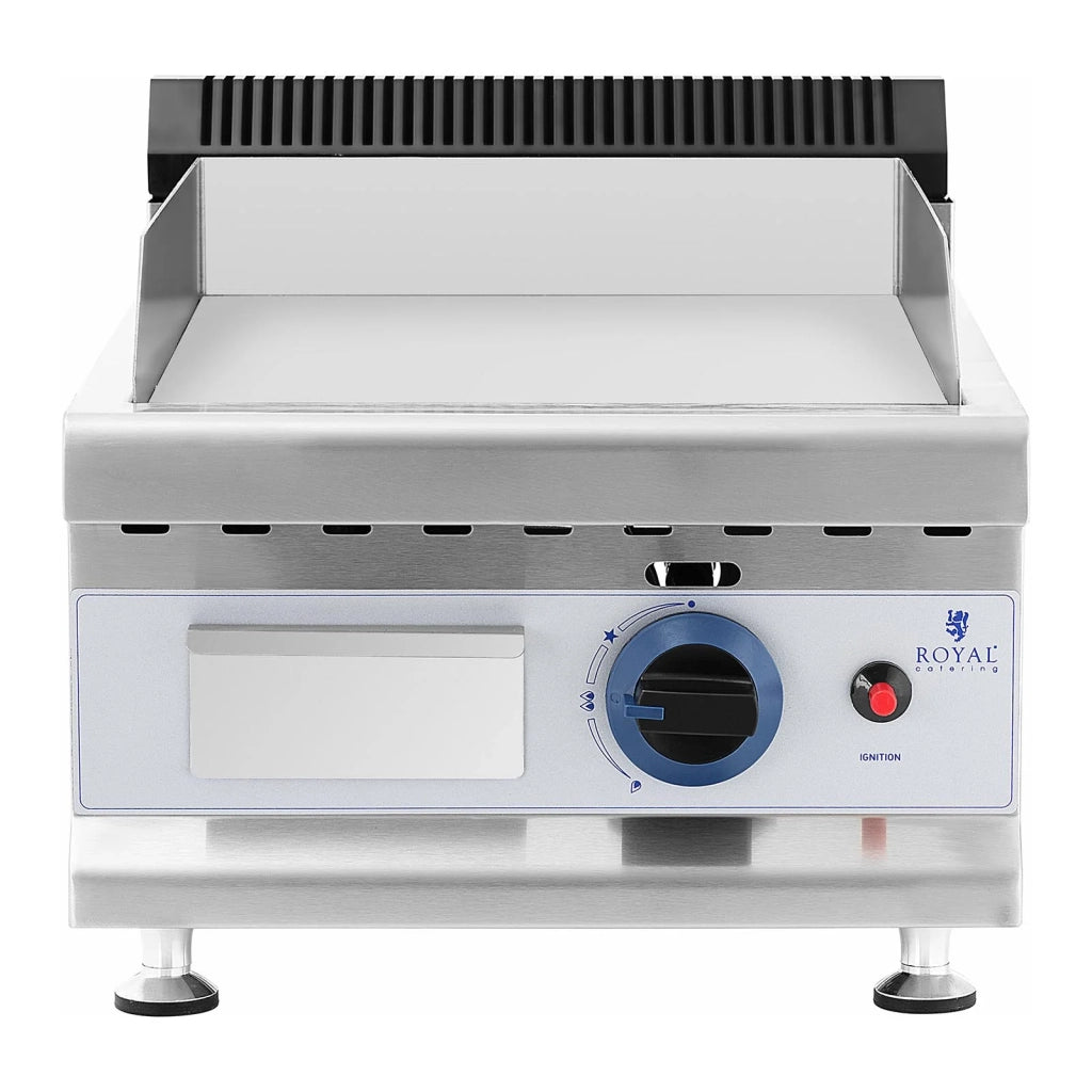 Barbecue a gas professionale da interno da posizionare 40 cm (3000 watt 35 x 40 cm attacco 09 mm acciaio inox) 14_0004033