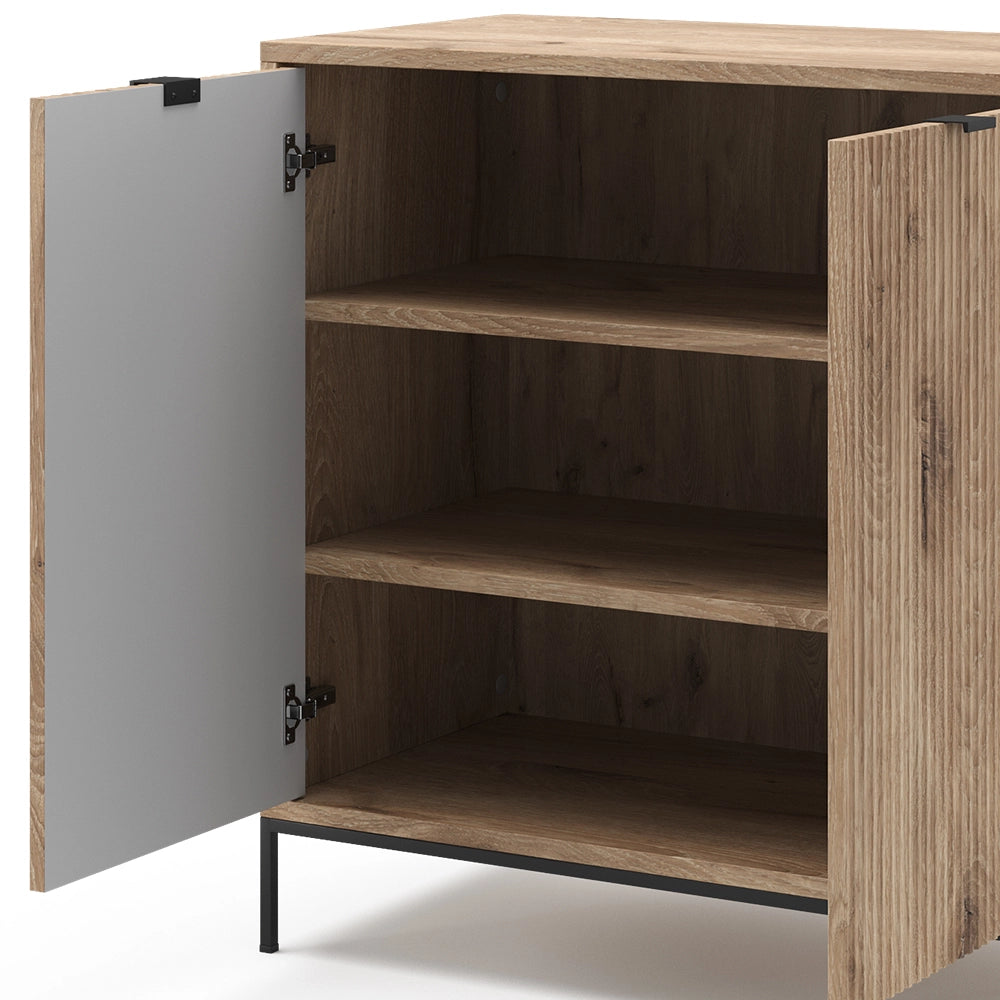 Vicco Cassettiere  Quercia vichinga 42 x 81.2 cm con 2 porte
