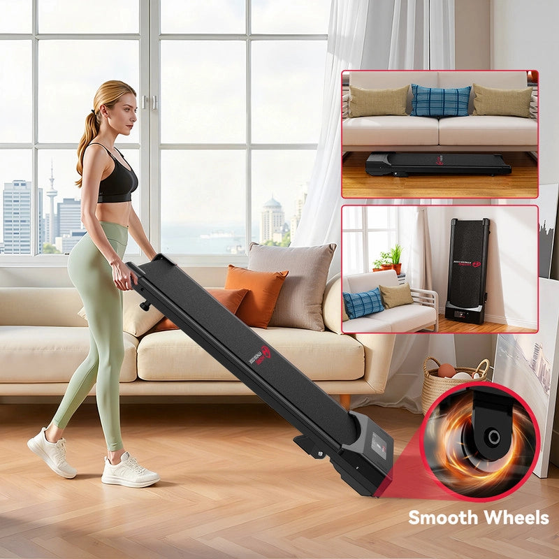 TAPIS ROULANT WALKING PAD PER CASA TAPIS ROULANT SOTTO SCRIVANIA CON DISPLAY LED NERO