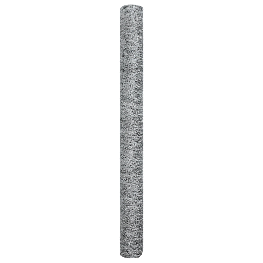 Recinzione Esagonale 1.5x10 m in Acciaio Zincato