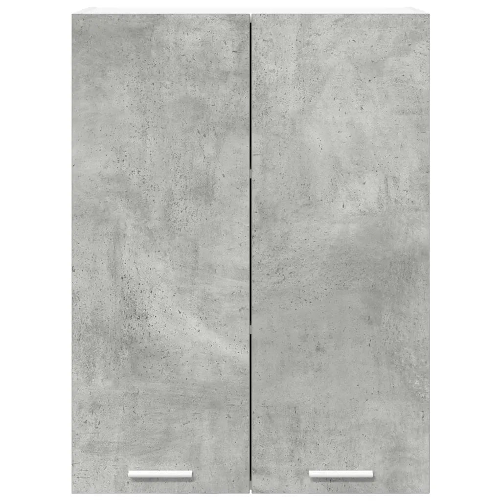 Armadio pensile con porta Grigio cemento 60 x 31 x 80 cm 884277