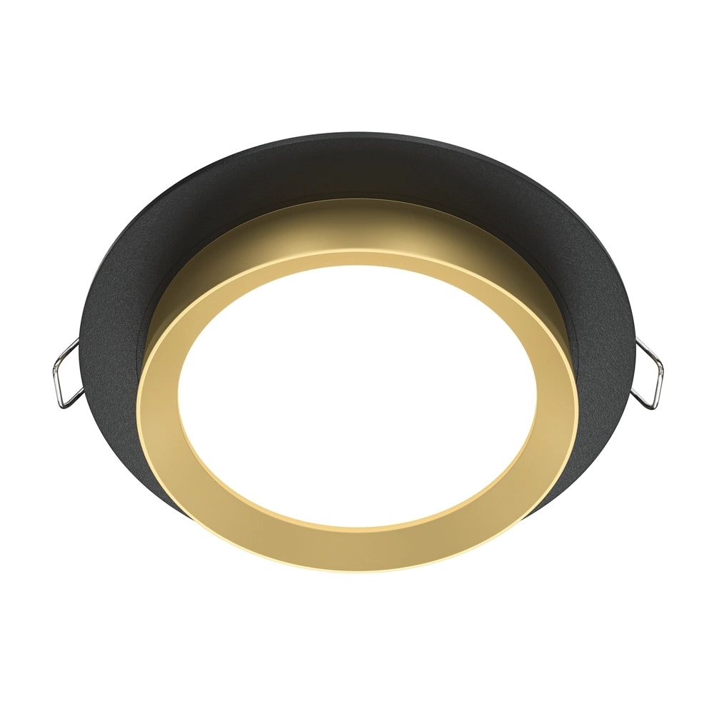 Faretto incasso soffitto Maytoni Hoop GX53 nero tondo