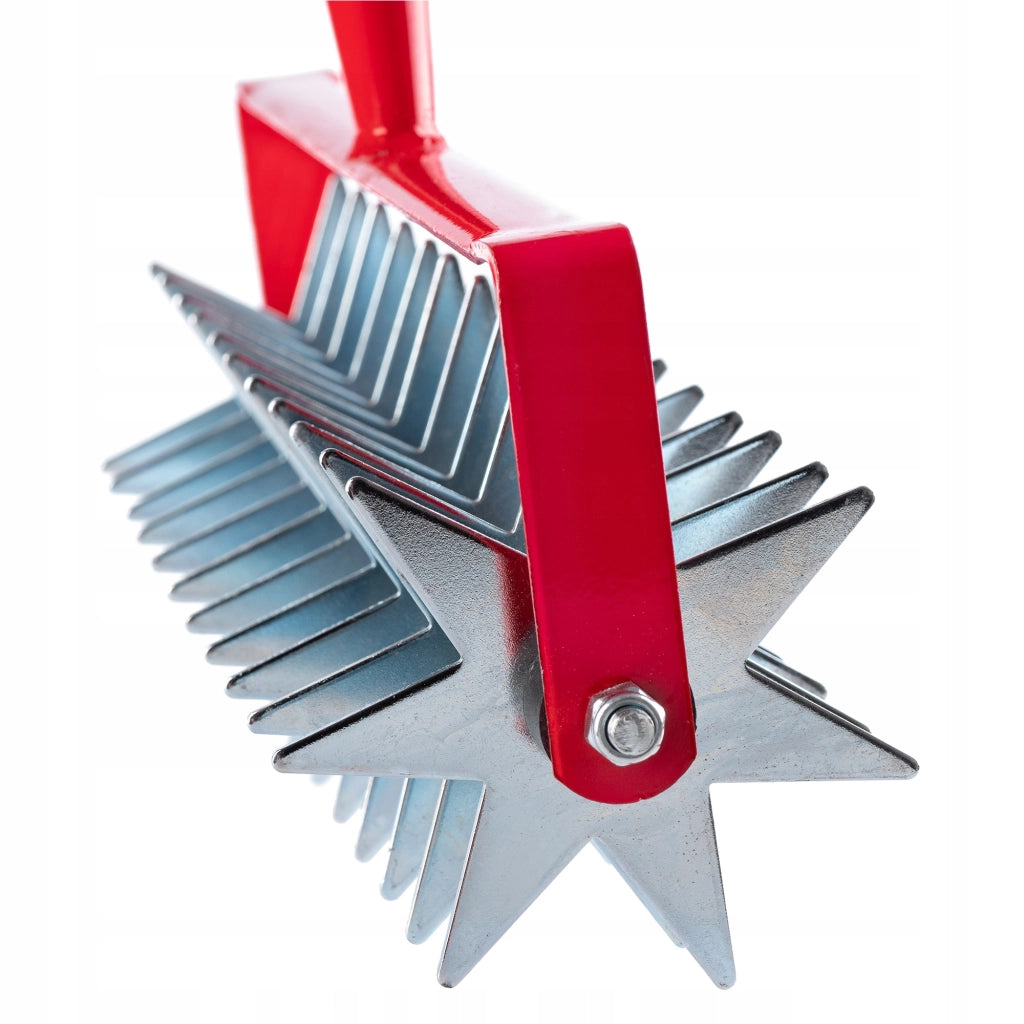 KADAX Coltivatore manuale per la lavorazione del terreno, arieggiatore da giardino, 145 cm, rotativo