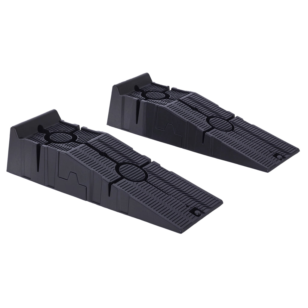 Rampa Portatile per Auto e Furgoni ¨C Zephmum ¨C Nero 91x30x21 cm