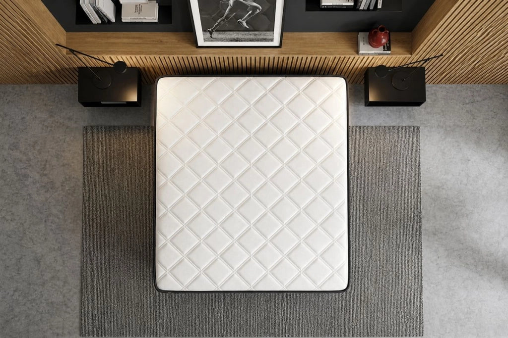 Pacchetto letto completo - Materasso 160x200cm + Box spring con doghe (kit) + 2 cuscini + Piumone - Regen