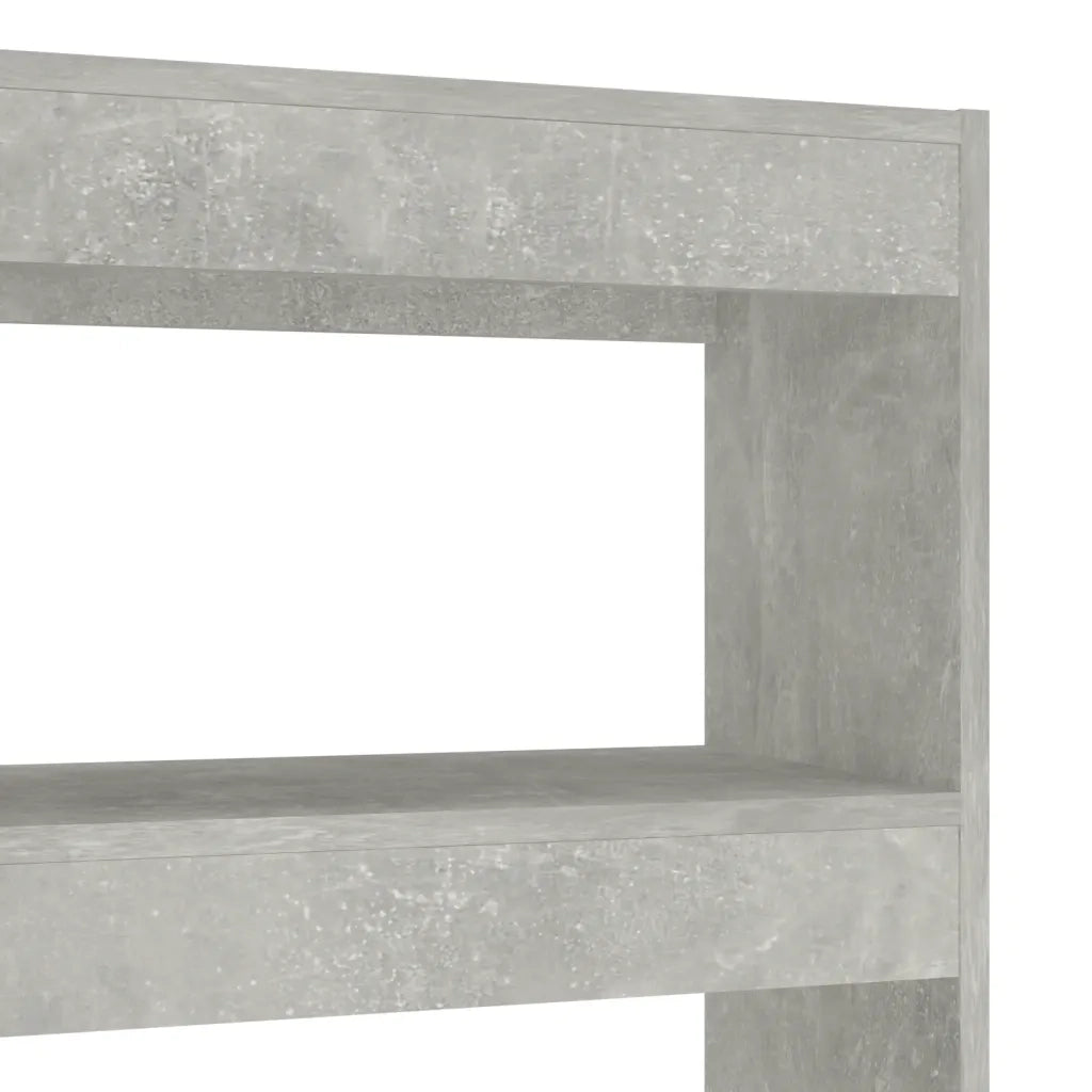 Libreria/Divisorio Grigio Cemento 100x30x135 cm 811758