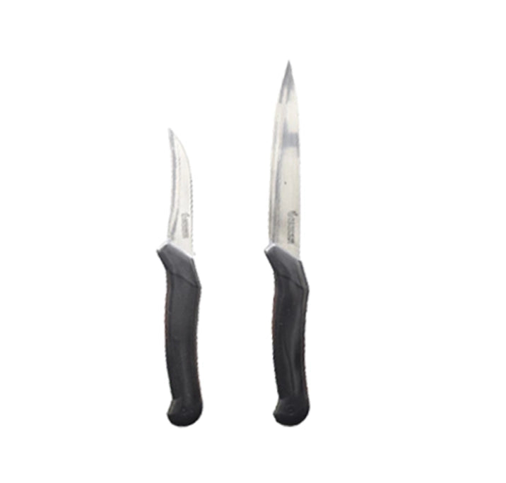 MAURY'S  SET 2 SPELUCCHINI LAMA DRITTA E CURVA IN ACCIAIO INOX