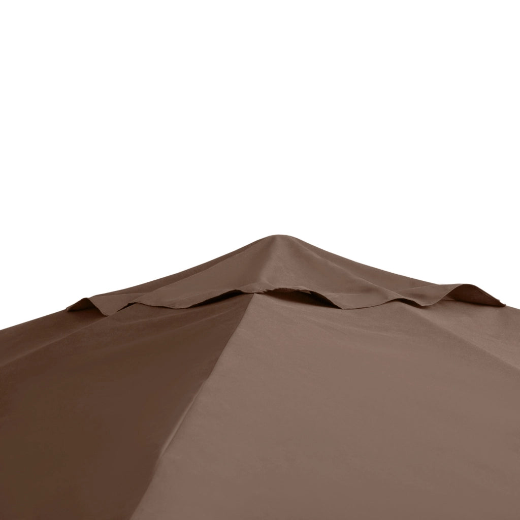COPERTURA PER GAZEBO 298x295 cm Poliestere Coffee