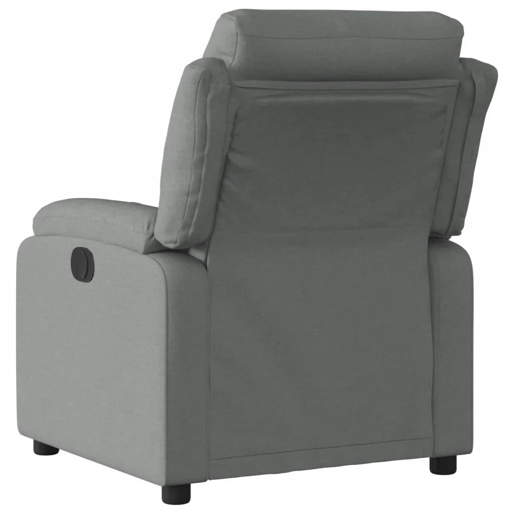 Divano Sedia-Poltrona reclinabile in tessuto grigio scuro 453231