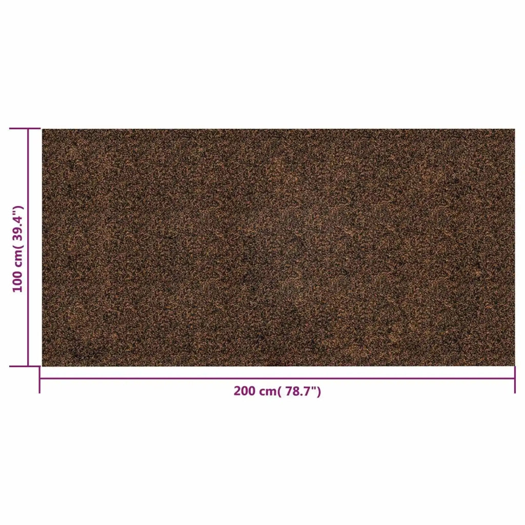 Rullo di Sughero Marrone 200 x 100 cm Sughero e Gomma CFW3778176