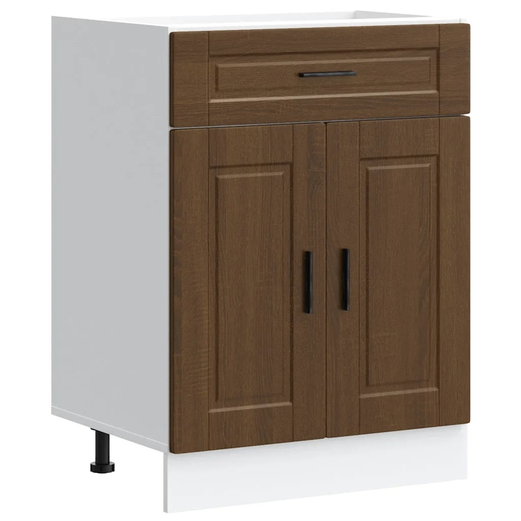 Base da Cucina Porto Rovere Marrone in Legno Multistrato
