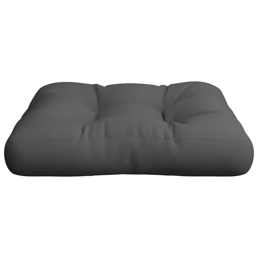 Cuscino per pallet | Cuscini per sedie Antracite 60x60x12 cm in Tessuto