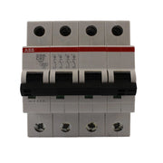 Interruttore magnetotermico 4 poli 4 moduli 4,5 kA curva C 40A ABB