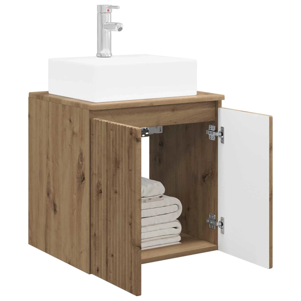 Mobile Lavabo da Parete Rovere Artigianale 49,5 x 41 x 62,5 cm 890421