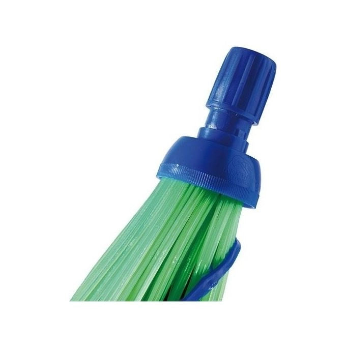 Perfetto 0001C Scopa Spazzina Senza Manico in Polipropilene per Esterni Uso Professionale colore Verde