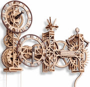 Puzzle in legno 3D steampunk per adulti - Costruisci la tua orologio funzionale