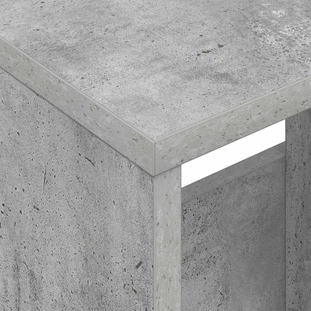 Scaffale per riviste Grigio cemento 68,5 x 30 x 45 cm CFW3032085