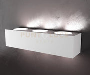 AREA APPLIQUE 6 LUCI BIEMISSIONE BIANCO 1127-A6-BI
