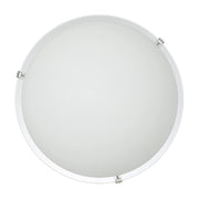 PLAFONIERA DYLAN 40 2XE27 LASTRA BIANCO LUCIDO- 5,0 pz
