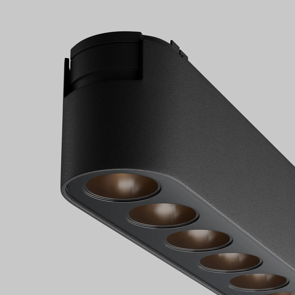 Maytoni Lampada da binario Radity Points 1 luce LED integrato nero metallo