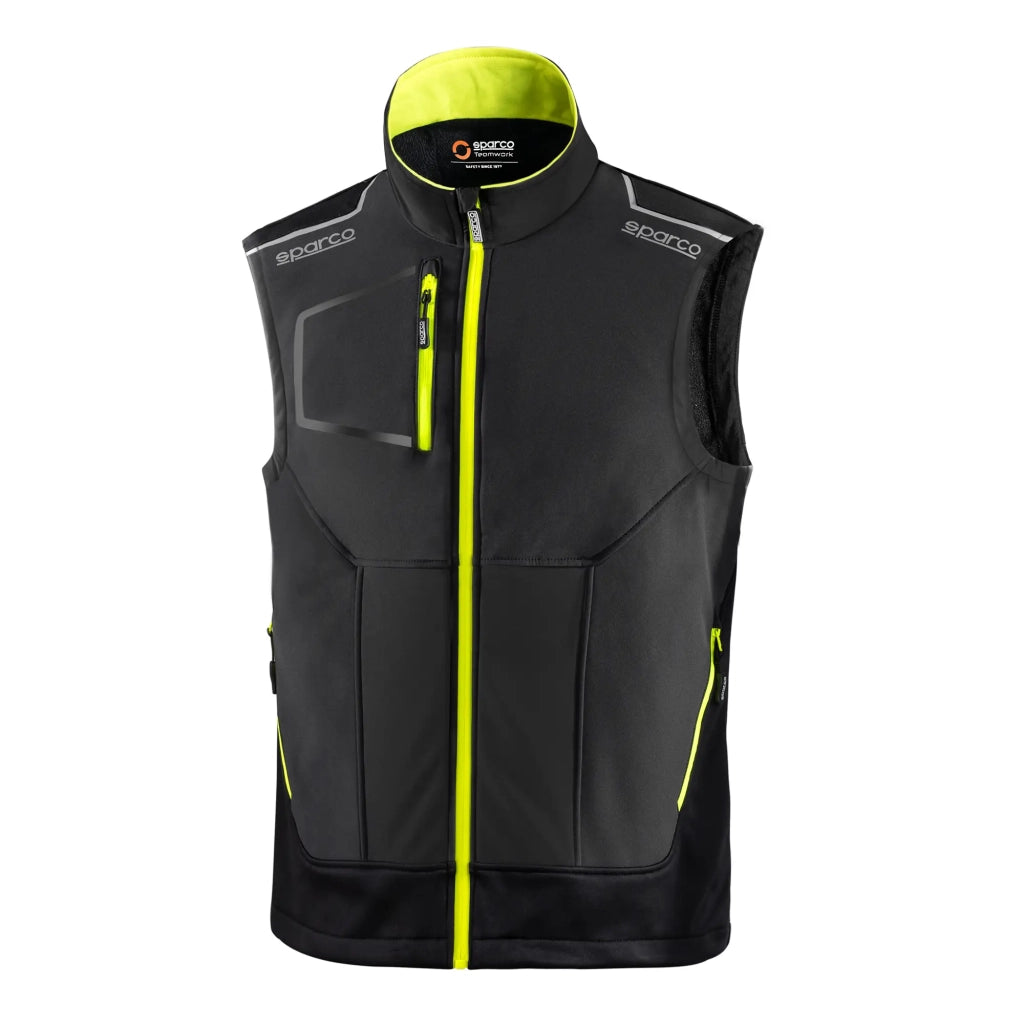 GILET DA LAVORO ILLINOIS- - tg.XXL - grigio giallo - 1 pezzi SPARCO