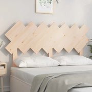 Testiera per Letto 151,5x3x81 cm in Legno Massello di Pino 819225