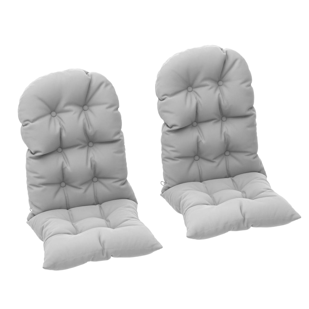 Cuscini per sedie Adirondack ¨C zephmum ¨C 2 pezzi, grigio chiaro