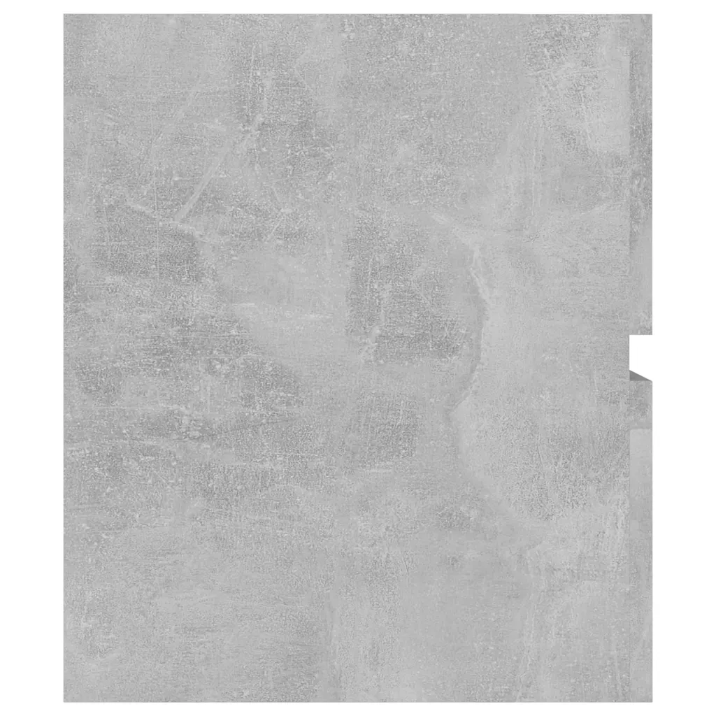 Mobile Lavabo | Armadio Lavabo Grigio Cemento 90x38,5x45 cm in Legno Multistrato