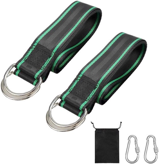 Accessori per schiaccio, 2 pezzi corda per schiaccio, inclusi 2 pezzi di moergespen, utilizzati per fissare schiaccio, sedie a sospensione, lettini a sospensione, ecc.