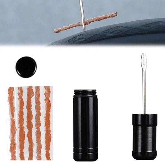 Accessori professional per il riparare di fori nelle gomme tubeless - set di 5 adesivi per riparazioni bicicletta.