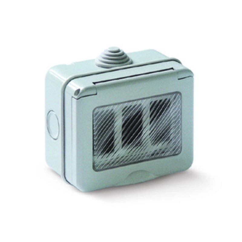 CASSETTA TONDO DA PARETE P/ESTERNO 3P IP55- 1,0 pz