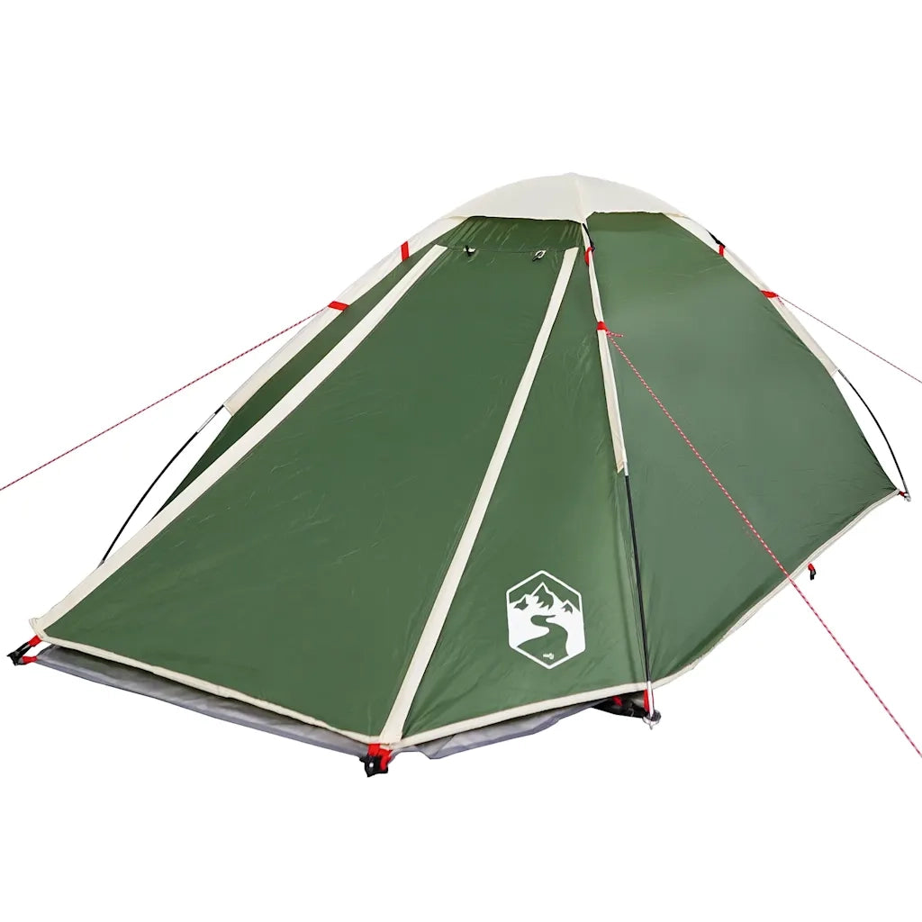 Tenda da Campeggio a Cupola per 2 Persone-Tenda per Escursionismo Verde Impermeabile 282681