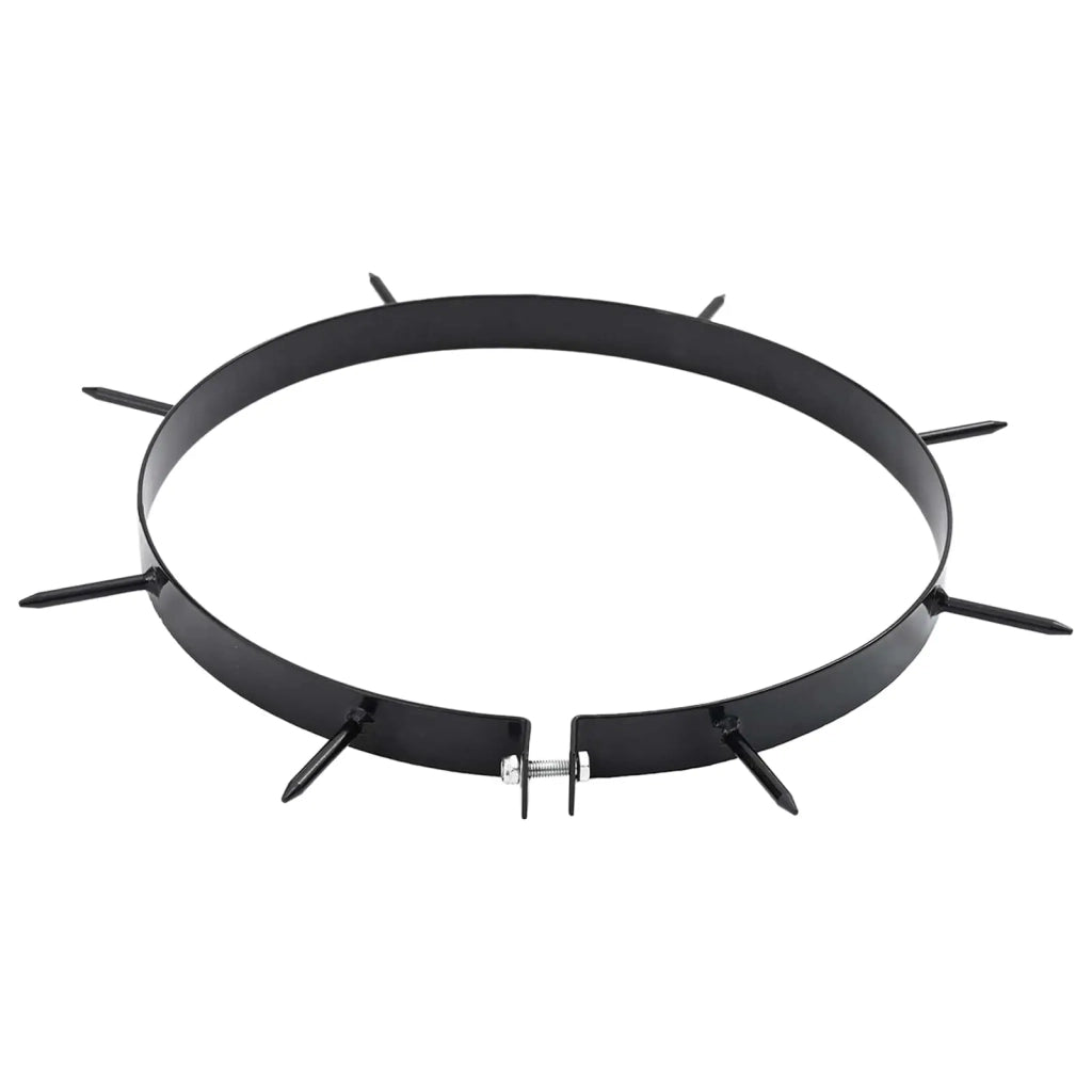 Morsa per Aeratore del Prato con Punti 5 pcs Nero Ø 300 mm 42032339