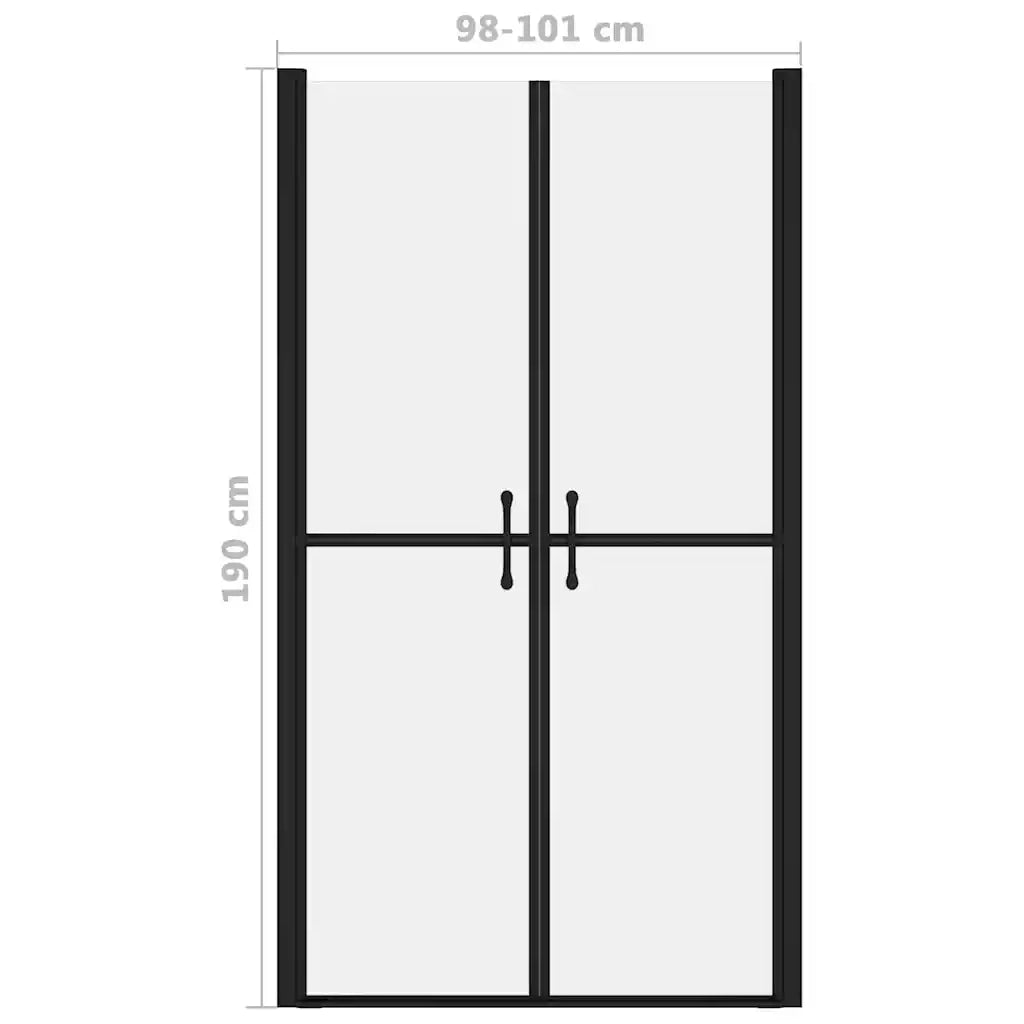 Porta per Doccia in ESG Satinato (98-101)x190 cm CFW7249464