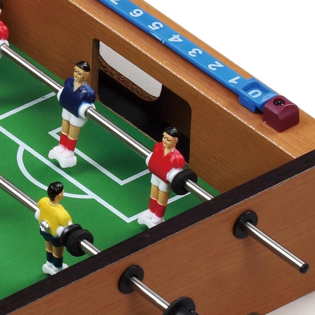 Calcetto da tavolo calcio balilla bambini gioco biliardino 12 giocatori MB-01S