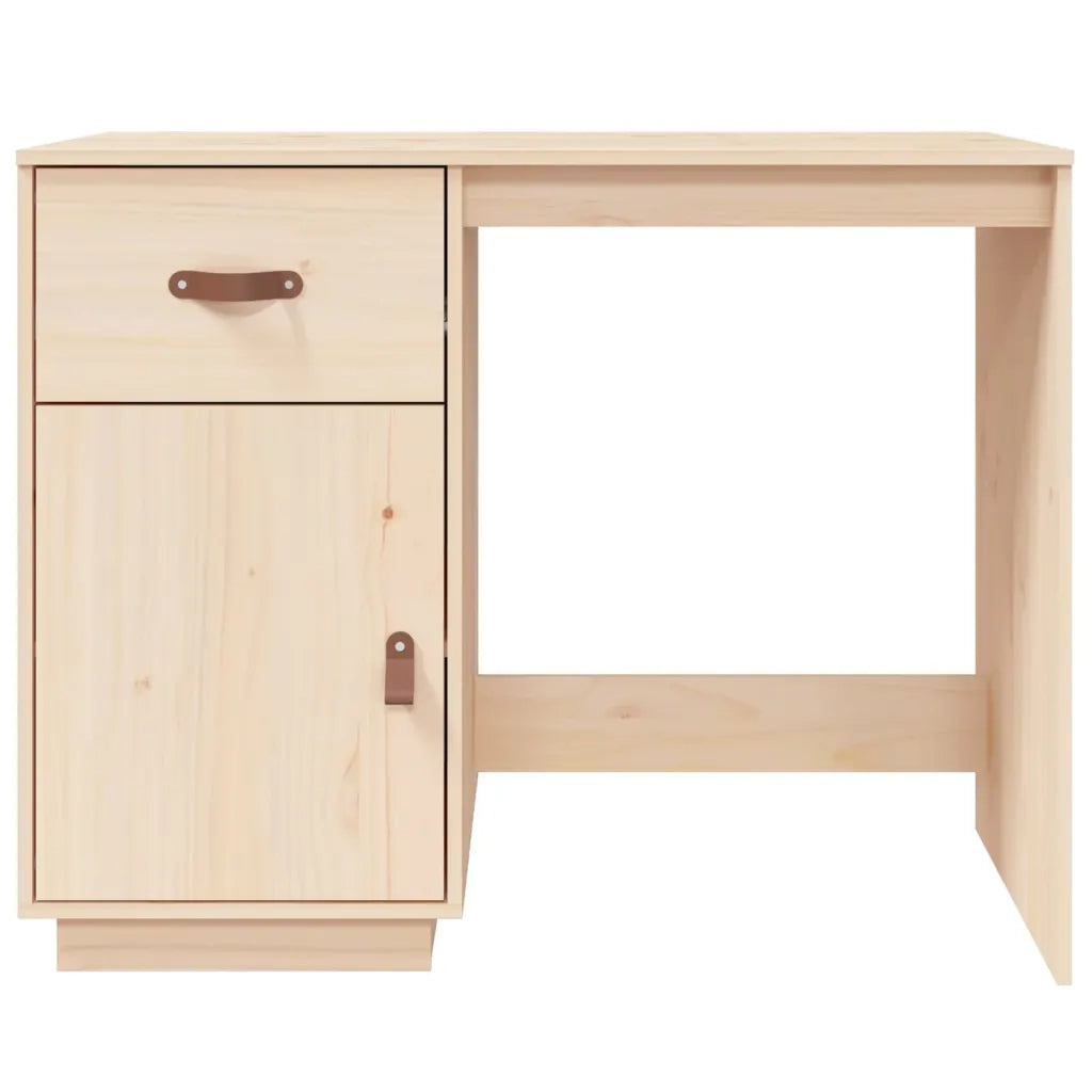 Scrivania 95x50x75 cm in Legno Massello di Pino 820102