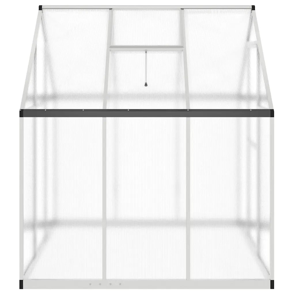 Telaio Serra con Base Argento 169x169x195 cm in Alluminio