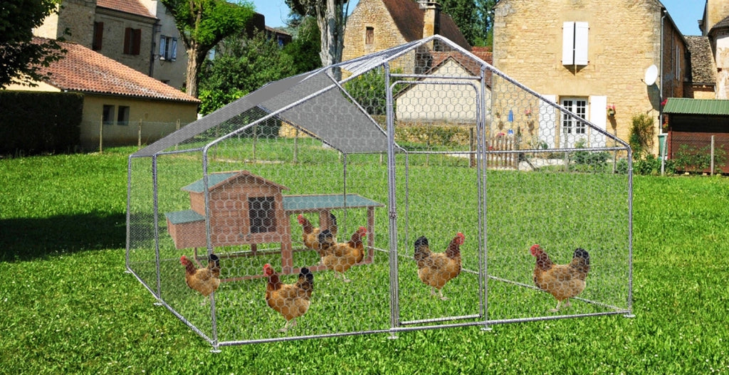 Cheonda - Recinto con rete metallica in acciaio per 7-9 animali