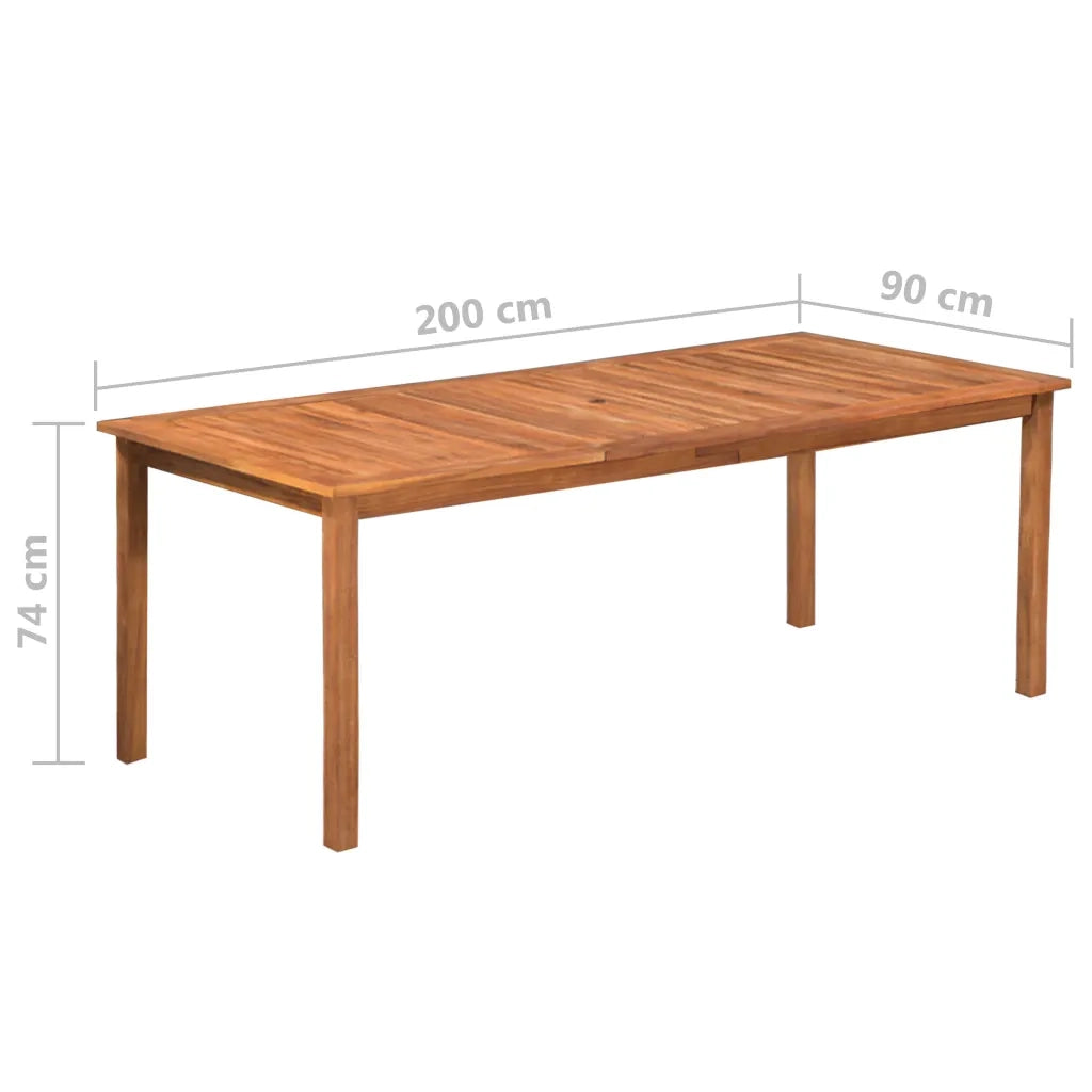 Set da Pranzo da Giardino 9 pz in Polyrattan Nero e Marrone 44102