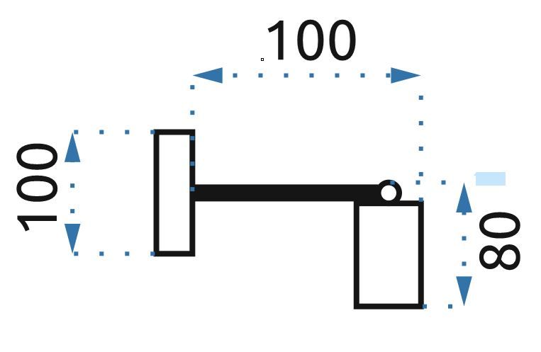 Lampada Da Muro Di Parete Metallico Black 392205