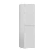 Mobile da bagno "Nest 40 v2" - 40 x 32 x 138 cm - Bianco opaco