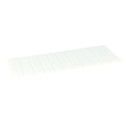 Feltrini quadri bianchi 20x20 mm. 44 pz.