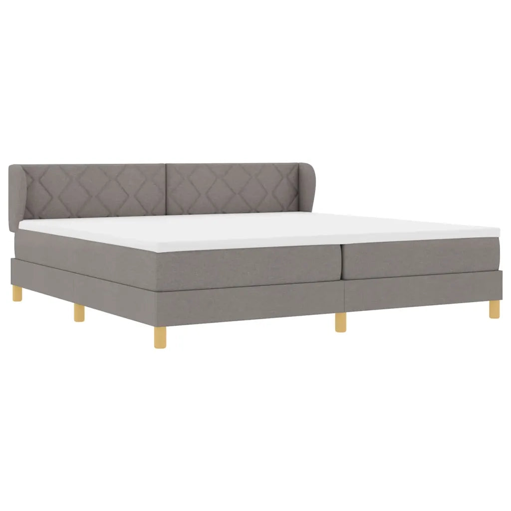 Letto a molle con materasso Talpa 200 x 200 cm Tessuto 3340301