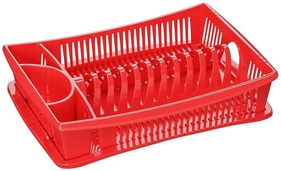 Drenaggio - Grande capacità - Facile manutenzione - 1 pezzo - Plastica - 39 x 27,5 x 8,5 cm