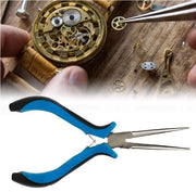 Tang Extra Lungo - Punti Tang - Attrezzo Manuale - Attrezzatura per Gioielli - Manico Comodo - Materiali di Alta Qualità - Kniptang