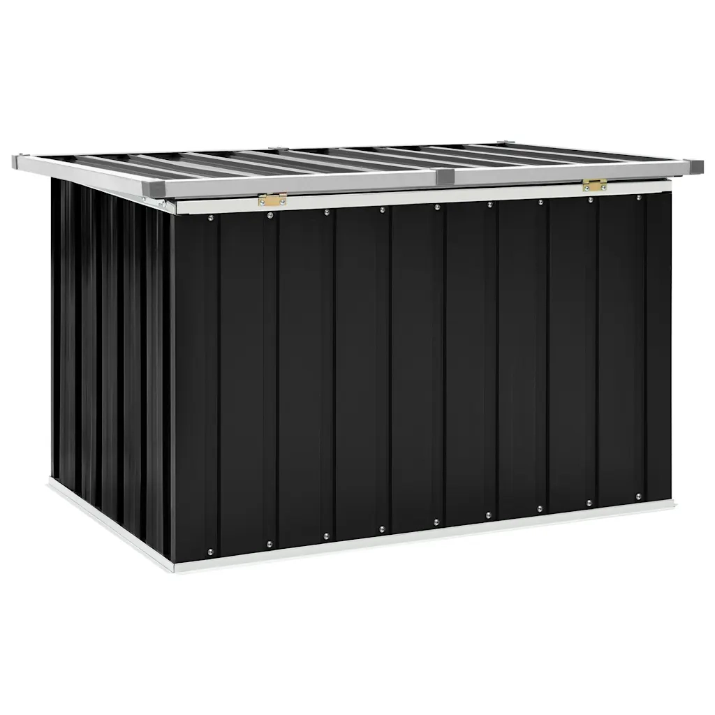 Baule da Giardino-Cassa da giardino Antracite 109x67x65 cm