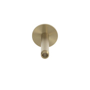 SINED Braccio doccia fissaggio soffitto corto in ottone finitura oro resistente e duraturo per installazione a soffitto modello BRACCIO-DOCCIA-SOFFITTO-LEVANTE-CORTO-ORO
