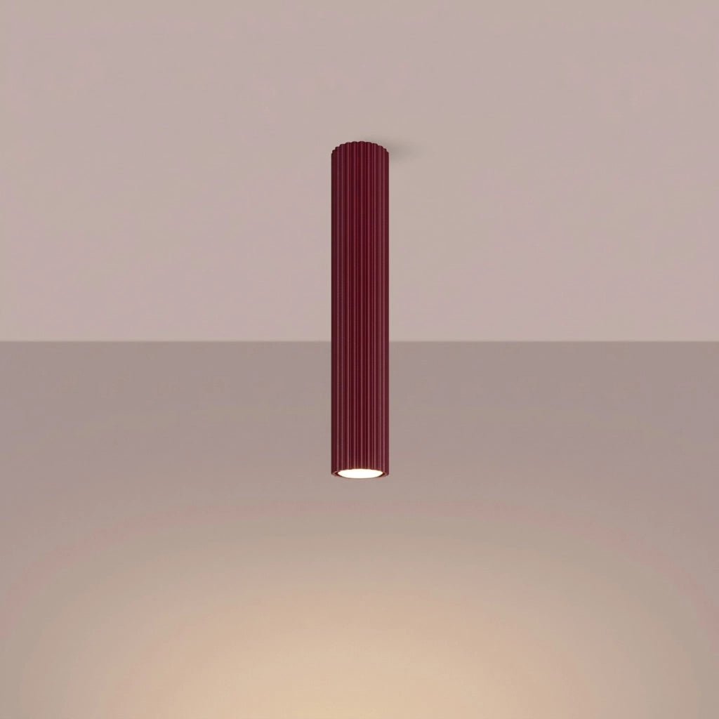 Plafoniera KARBON 60 bordeaux